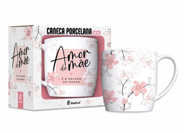 Caneca porcelana Amor de Mãe, o melhor - Image 2