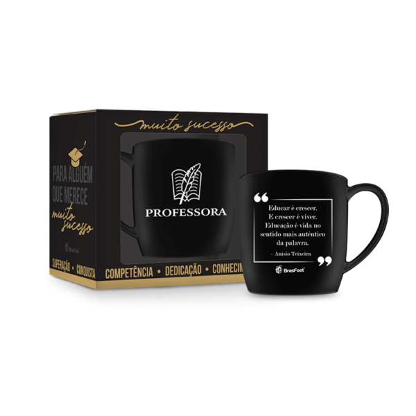 Caneca porcelana Profissão Professora